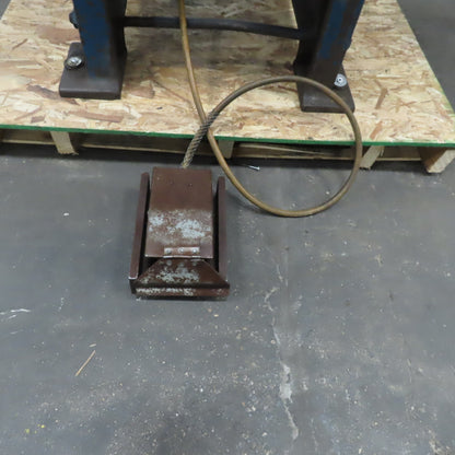 L & S Model 22 20 Ton OBI Punch Press 1-1/2" Stroke 6-1/2" Throat 3Ph