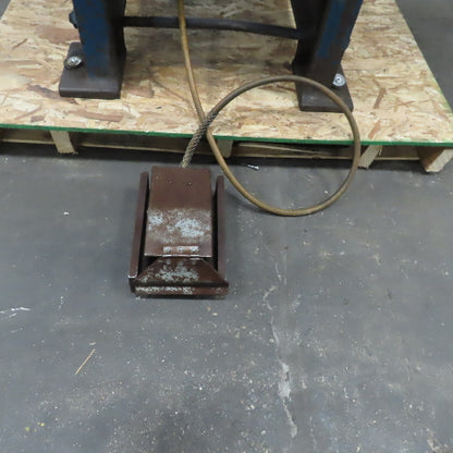 L & S Model 22 20 Ton OBI Punch Press 1-1/2" Stroke 6-1/2" Throat 3Ph