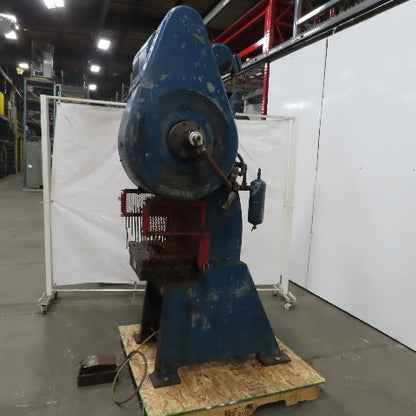 L & S Model 22 20 Ton OBI Punch Press 1-1/2" Stroke 6-1/2" Throat 3Ph