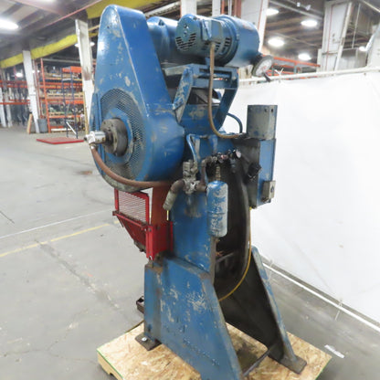 L & S Model 22 20 Ton OBI Punch Press 1-1/2" Stroke 6-1/2" Throat 3Ph