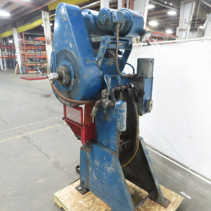 L & S Model 22 20 Ton OBI Punch Press 1-1/2" Stroke 6-1/2" Throat 3Ph