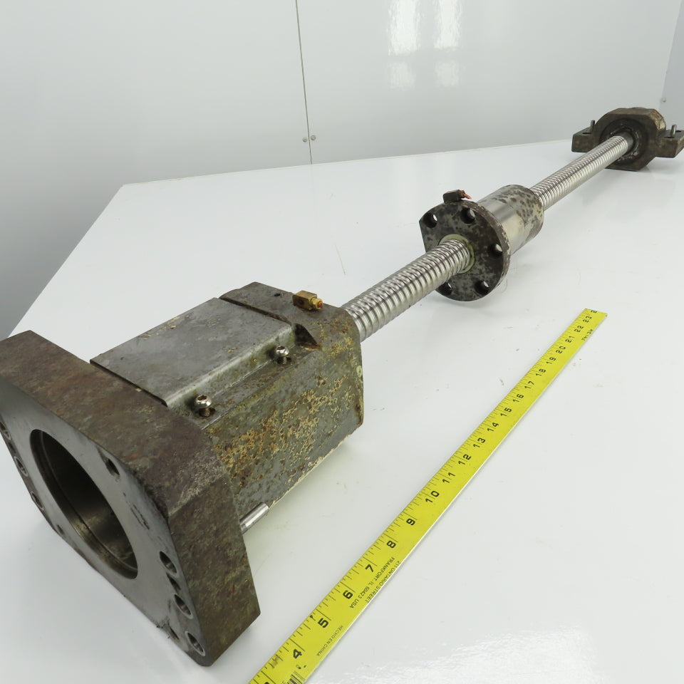 Doosan DMV 4246 Ball Screw Assy. 1.575 Diam. 34-1/2" Useable Thread 48" OAL