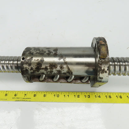 Doosan DMV 4246 Ball Screw Assy. 1.575 Diam. 34-1/2" Useable Thread 48" OAL