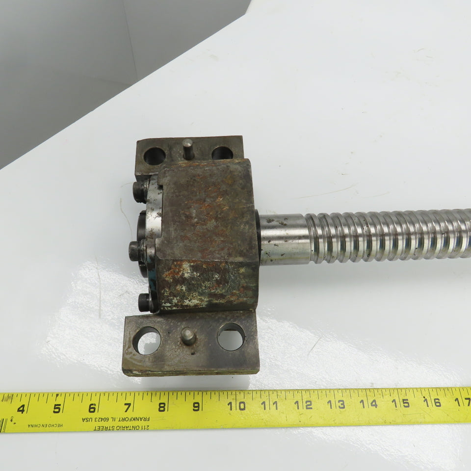 Doosan DMV 4246 Ball Screw Assy. 1.575 Diam. 34-1/2" Useable Thread 48" OAL