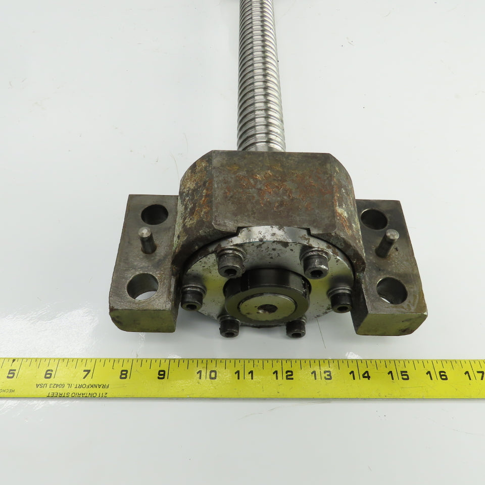 Doosan DMV 4246 Ball Screw Assy. 1.575 Diam. 34-1/2" Useable Thread 48" OAL
