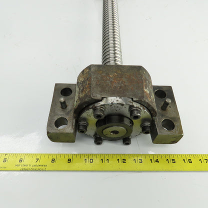 Doosan DMV 4246 Ball Screw Assy. 1.575 Diam. 34-1/2" Useable Thread 48" OAL
