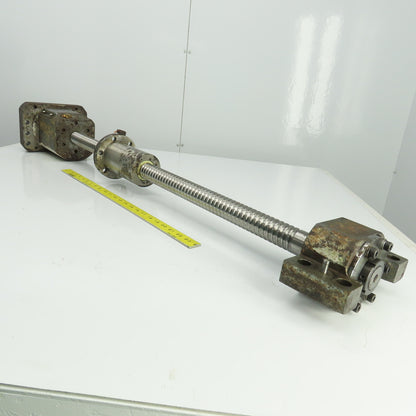 Doosan DMV 4246 Ball Screw Assy. 1.575 Diam. 34-1/2" Useable Thread 48" OAL