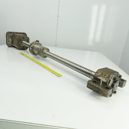Doosan DMV 4246 Ball Screw Assy. 1.575 Diam. 34-1/2" Useable Thread 48" OAL