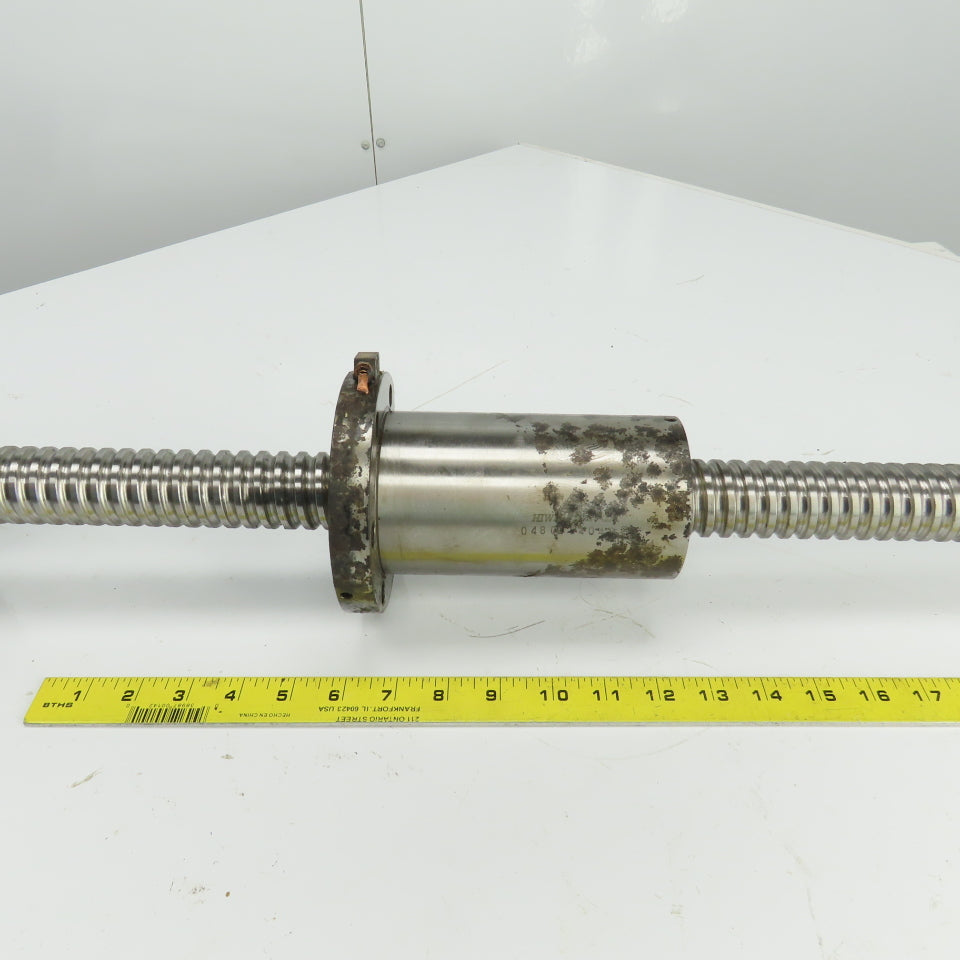 Doosan DMV 4246 Ball Screw Assy. 1.575 Diam. 34-1/2" Useable Thread 48" OAL