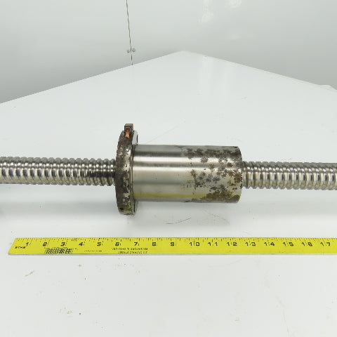 Doosan DMV 4246 Ball Screw Assy. 1.575 Diam. 34-1/2" Useable Thread 48" OAL