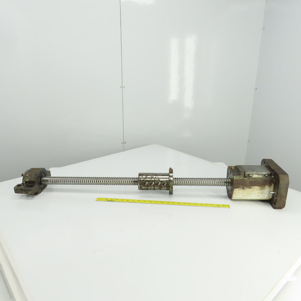 Doosan DMV 4246 Ball Screw Assy. 1.575 Diam. 34-1/2" Useable Thread 48" OAL