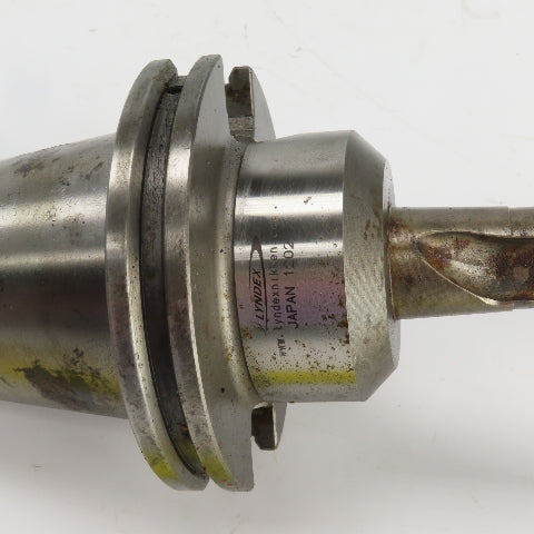 Lyndex CAT 50 Weldon Style End Mill Tool Holder 0.9700" Bore 2" Projection