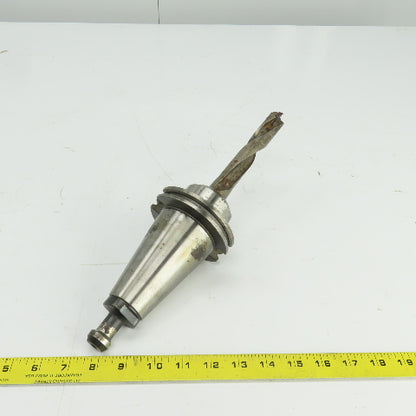 Lyndex CAT 50 Weldon Style End Mill Tool Holder 0.9700" Bore 2" Projection