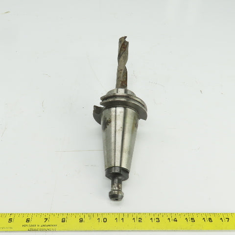 Lyndex CAT 50 Weldon Style End Mill Tool Holder 0.9700" Bore 2" Projection