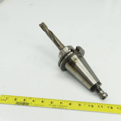 Lyndex CAT 50 Weldon Style End Mill Tool Holder 0.9700" Bore 2" Projection