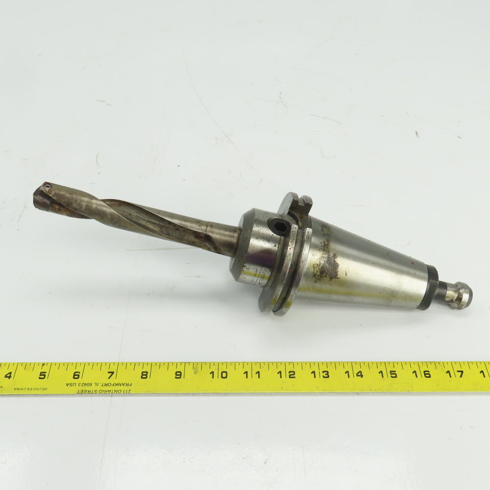 Lyndex CAT 50 Weldon Style End Mill Tool Holder 0.9700" Bore 2" Projection