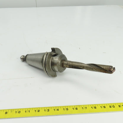 Lyndex CAT 50 Weldon Style End Mill Tool Holder 0.9700" Bore 2" Projection