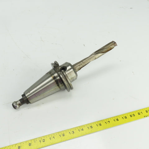 Lyndex CAT 50 Weldon Style End Mill Tool Holder 0.9700" Bore 2" Projection