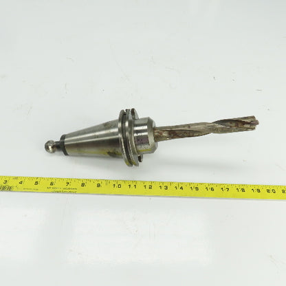 Lyndex CAT 50 Weldon Style End Mill Tool Holder 0.9700" Bore 2" Projection
