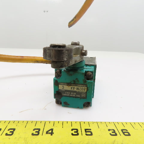 Allen Bradley 802M-AY16 600V Rocker Roller Arm Limit Switch