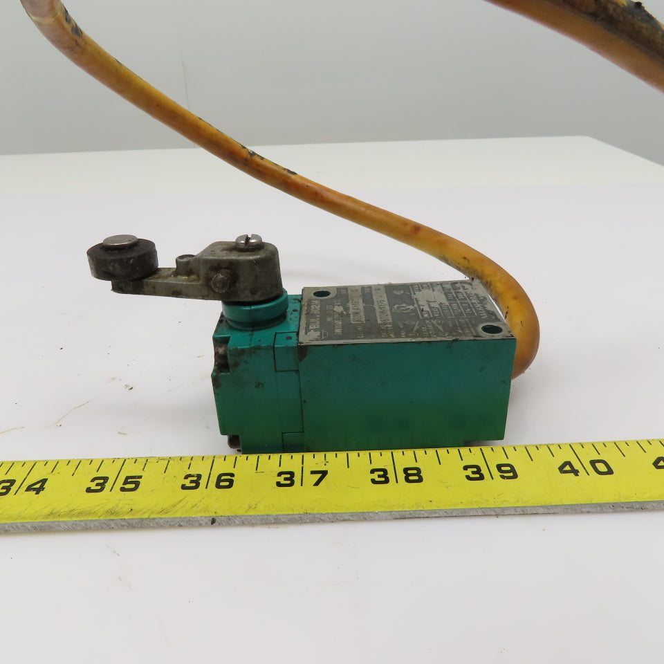 Allen Bradley 802M-AY16 600V Rocker Roller Arm Limit Switch