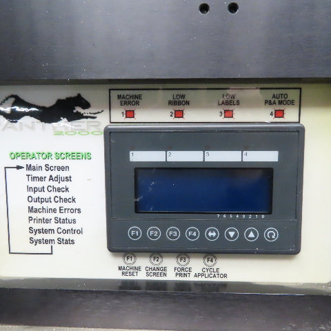 Panther Industries 2000 Zebra ZE500-4 Modular Print & Apply Label Maker 115V
