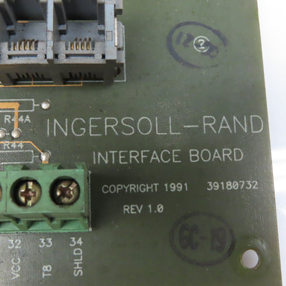 Ingersoll Rand 39814041 Rev 4.0 Interface Circuit Board Air Compressor