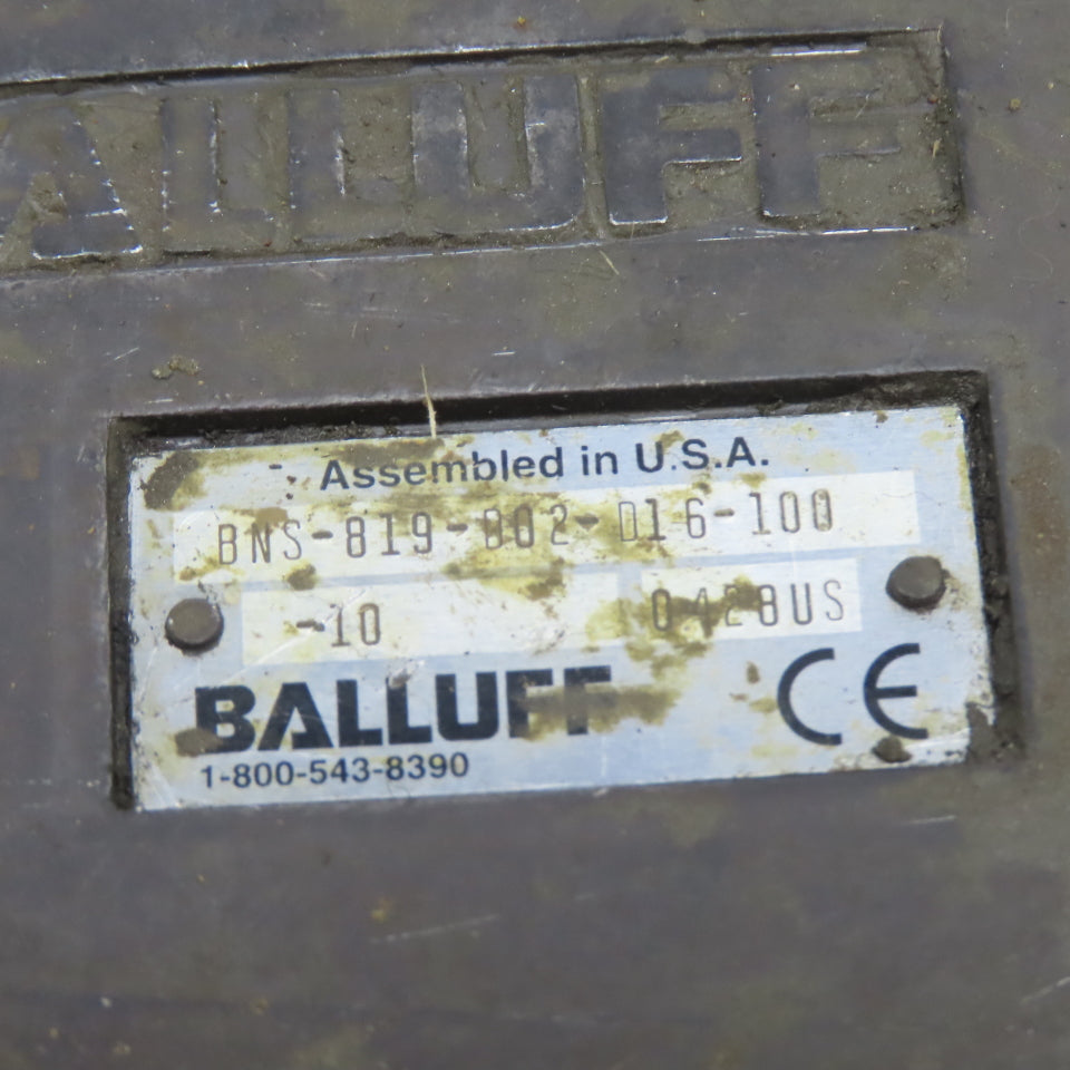 Balluff BNS-819-B02-D16-100 2 Position Limit Switch Chisel Tip 250V
