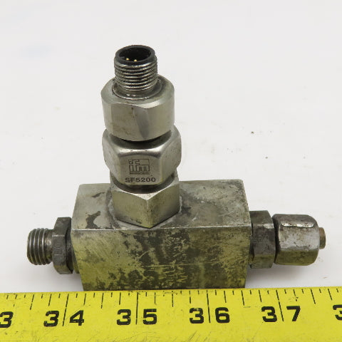 IFM SF5200 Flow Meter Sensor