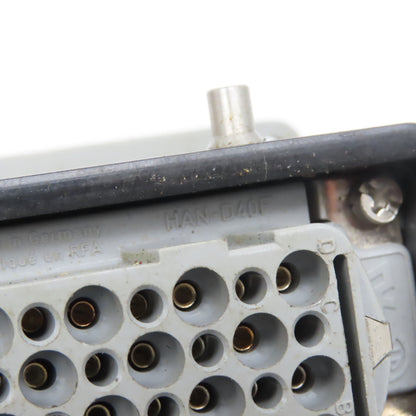 Harting HAN-D40F 40 Pin Female Solder Cup Side Entry Cable Housing