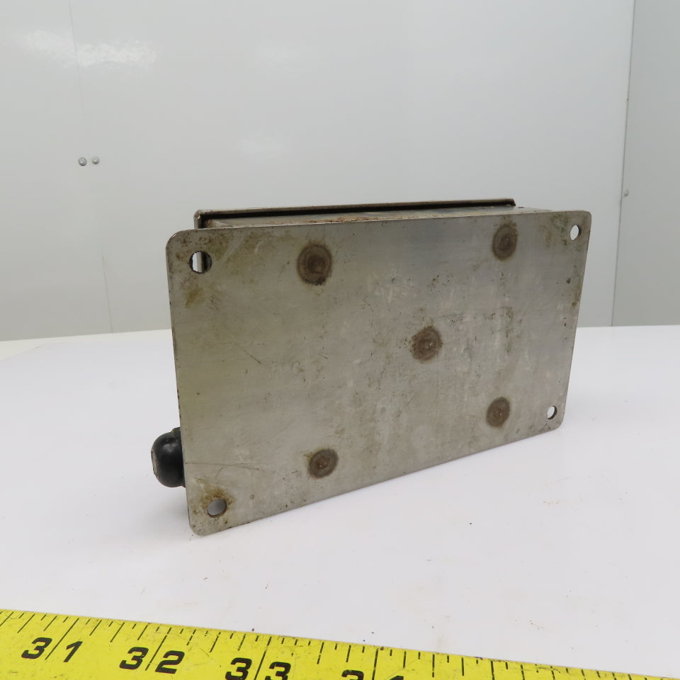 5-1/2" x 4" x 1" Stainless Steel Electrical Junction Box