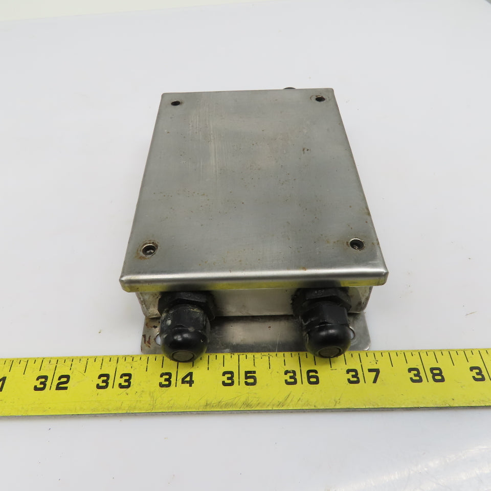5-1/2" x 4" x 1" Stainless Steel Electrical Junction Box