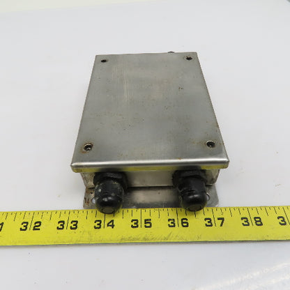 5-1/2" x 4" x 1" Stainless Steel Electrical Junction Box