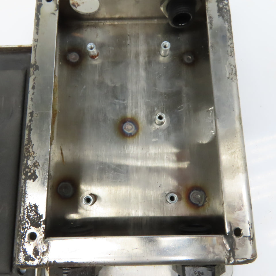 5-1/2" x 4" x 1" Stainless Steel Electrical Junction Box
