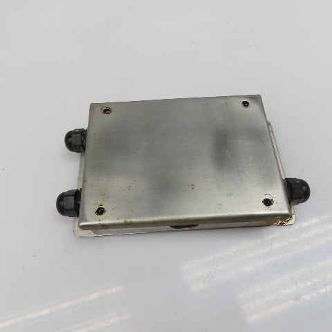 5-1/2" x 4" x 1" Stainless Steel Electrical Junction Box