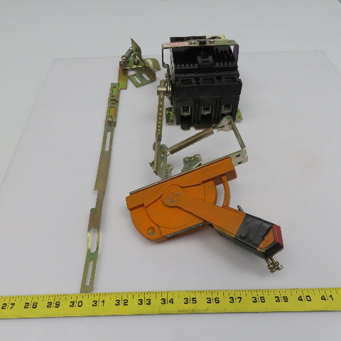 GE TED134060 60A 480V 3 Pole Circuit Breaker Panel Disconnect Operator