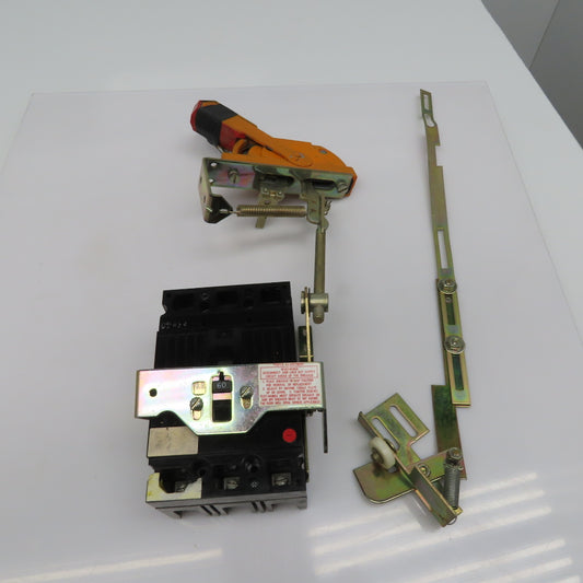 GE TED134060 60A 480V 3 Pole Circuit Breaker Panel Disconnect Operator