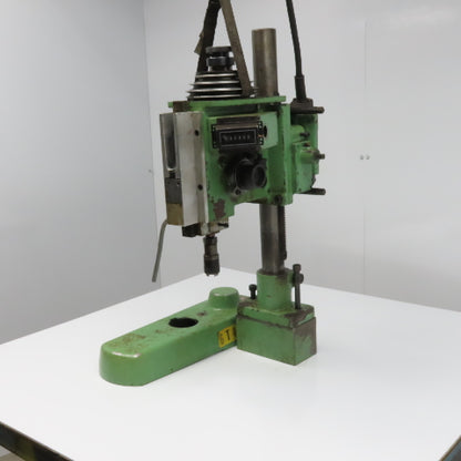 Automation Associates NAT8 Single Column Drilling Tapping Head Belt Driven