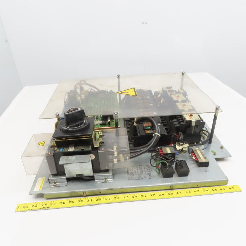 GE Fanuc C2000C A04B-0813-C310 Laser Input Module Power Distributing Panel