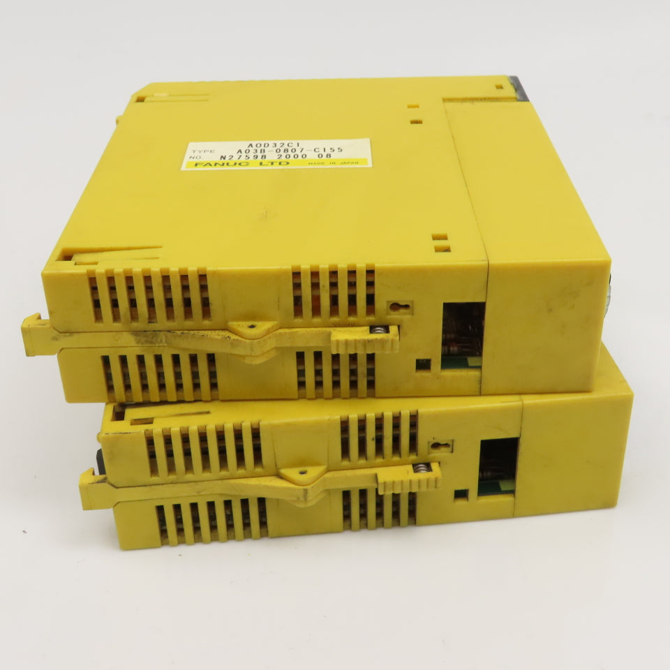 Fanuc A03B-0807-C155 A0D32C1 I/O Module Lot Of 2