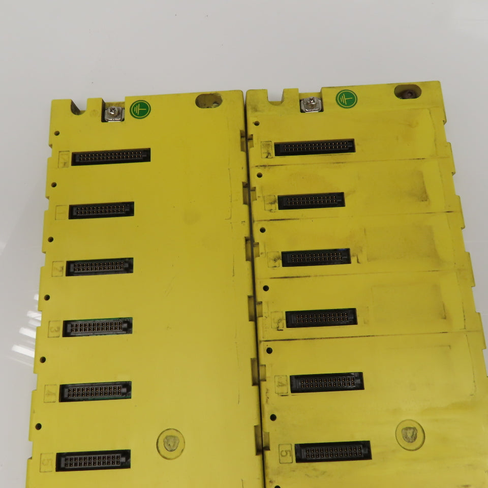 Fanuc A03B-0807-C001 ABU10A 10 Slot I/O Chassis Lot Of 2