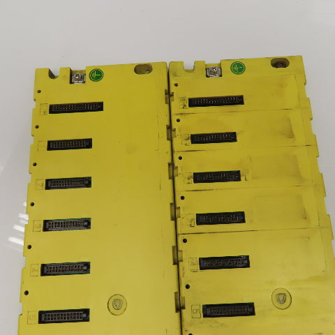Fanuc A03B-0807-C001 ABU10A 10 Slot I/O Chassis Lot Of 2