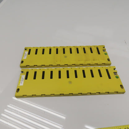 Fanuc A03B-0807-C001 ABU10A 10 Slot I/O Chassis Lot Of 2