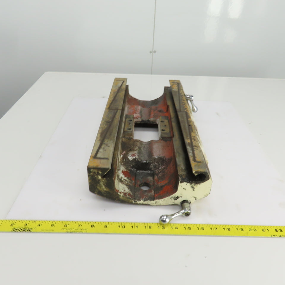 Jet MS-000G JTM-4VS Turret Milling Machine Saddle 9" W 20-1/8 OAL W/Table Lock