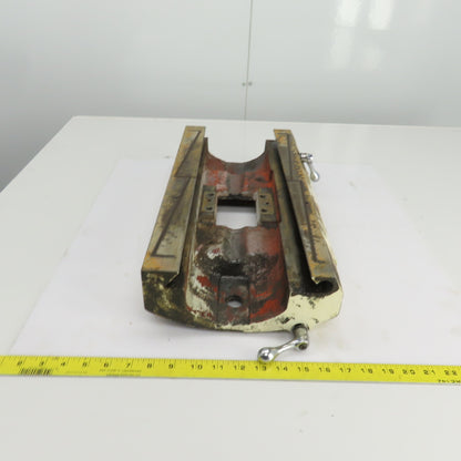 Jet MS-000G JTM-4VS Turret Milling Machine Saddle 9" W 20-1/8 OAL W/Table Lock