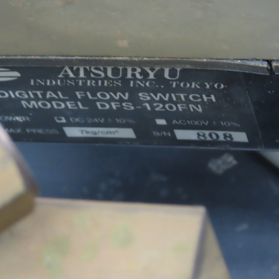 Fanuc A04B-0813-C420 Atsuryu DFS-120FN Laser Digital Flow Switch