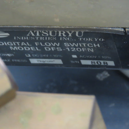 Fanuc A04B-0813-C420 Atsuryu DFS-120FN Laser Digital Flow Switch