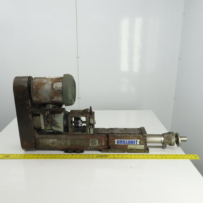 Prescott Drillunit KXZ-M080-A0 1/2HP Self Feeding Drilling Head 480V 3PH 2.2A