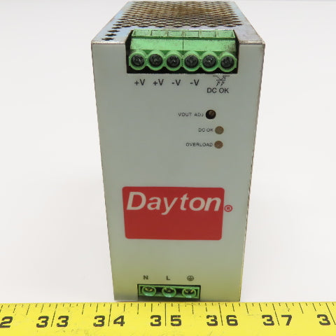 Dayton 33NT13 100-240VAC 240W Power Supply 24VDC Output