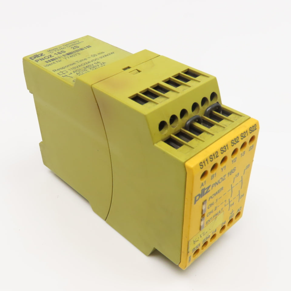 Pilz 774073 PNOZ 16S 2 Channel Safety Relay